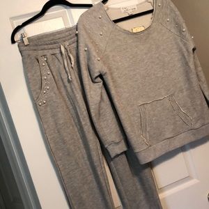 Vintage Havana pearl sweat set